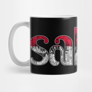 Saturday in Indonesian Language/Bahasa Indonesia Mug